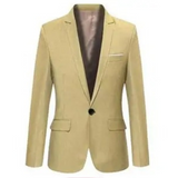 Блейзър от полиестерна смес - Слим кройка и лесно движение