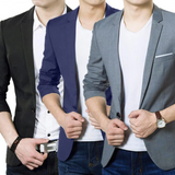 Блейзър от полиестерна смес - Слим кройка и лесно движение