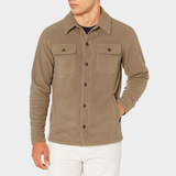 Калъфка от полиестерна смес - Плосък яка и прилягащ крой