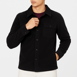 Калъфка от полиестерна смес - Плосък яка и прилягащ крой