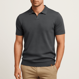 Поло риза от полиестерна смес - текстурирана материя и лесен въздушен поток