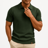 Поло риза от полиестерна смес - текстурирана материя и лесен въздушен поток