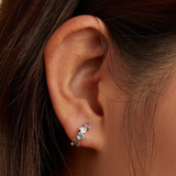 Цветни Пауни Обеци от 925 Стерлингово Сребро