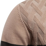 Пуловер - Сложна плетена структура и топло дишащо прилягане