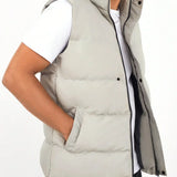 Пухен жилет - Преден цип с дишаща топлина на тялото