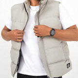 Пухен жилет - Преден цип с дишаща топлина на тялото