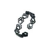 Пръстен с лапа от неръждаема стомана – Регулируем пръстен с животински мотив за жени