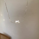 Котка в Изкачване – Сребърно Колие