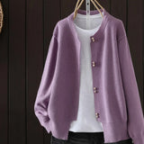 ЕЛАРА | КАРДИГАН С ПЕРЛЕНИ КОПЧЕТА