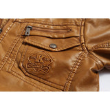 Jaxon - Кожено яке с качулка