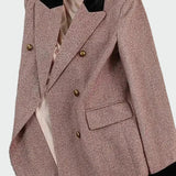 Сако с Двустранно Закопчаване