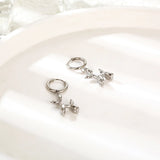 Мини обеци с балонче куче – Златни халки с игриво кучешко очарование