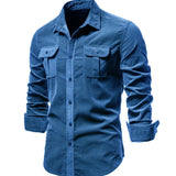 Риза - Дишаща Смес с Дълъг Ръкав и Контрол на Топлината