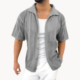 Риза – Къс ръкав на плетиво и дишаща материя