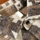 Камиза Касако – Смесен Тъкан с Азтекски Модел и Удобна Форма