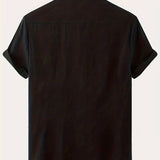 Риза - Лека смесена с къс ръкав и лесно движение