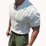 Риза – Мрежа с Отворена Яка и Дишаща Вентилация