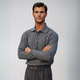 Антонио | Полиестерна риза с канелена яка