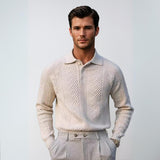 Антонио | Полиестерна риза с канелена яка