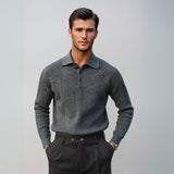 Антонио | Полиестерна риза с канелена яка