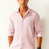 Риза - Умна яка и пълен бутон за лесно движение