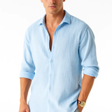 Риза - Умна яка и пълен бутон за лесно движение