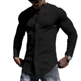 Риза - Смесена Тъкан с Мекота и Свободна Форма за Лесно Движение