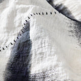 Риза с Къс Ръкав - Предна Печат и Свободен Крой