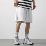 Шорти - Смесен полиестер, с кройка над коляното и лесно движение