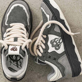 Скейт обувки - Издръжлива горна част и гумена подметка с противохлъзгаща повърхност