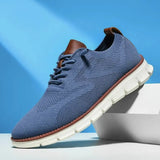 Спортни обувки - Горна част от смесена мрежа и омекотяваща подметка