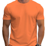 Тениска – Регулярен Крой от Полиестерна Смес и Мек Врат