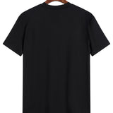 Тениска – Регулярен Крой от Полиестерна Смес и Мек Врат