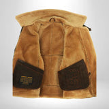 Hunter - Оригинално мъжко кожено зимно яке