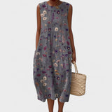 Габриела - Миди Рокля за Всекидневно Носене