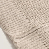 Кардиган с цип - Панел от меко трико и цип с двойна посока