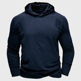 Памучна тениска с качулка