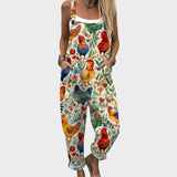 Чай - Разкроен цветен комбинезон за всеки ден