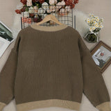 МАРСЕЛИН | ПЛЕТЕН ПАЛТО С ДЖОБОВЕ