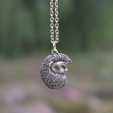 Ретро Ежко Колие в Сребро