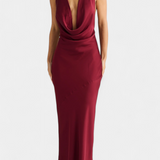 Нора Елегантна Рокля с Набръчкани Детайли