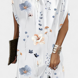 Ена Миди Рокля Без Временски Рамки с Кръгло Деколте