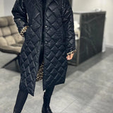 Кендал – Качулка с лека вата и леопардова подплата